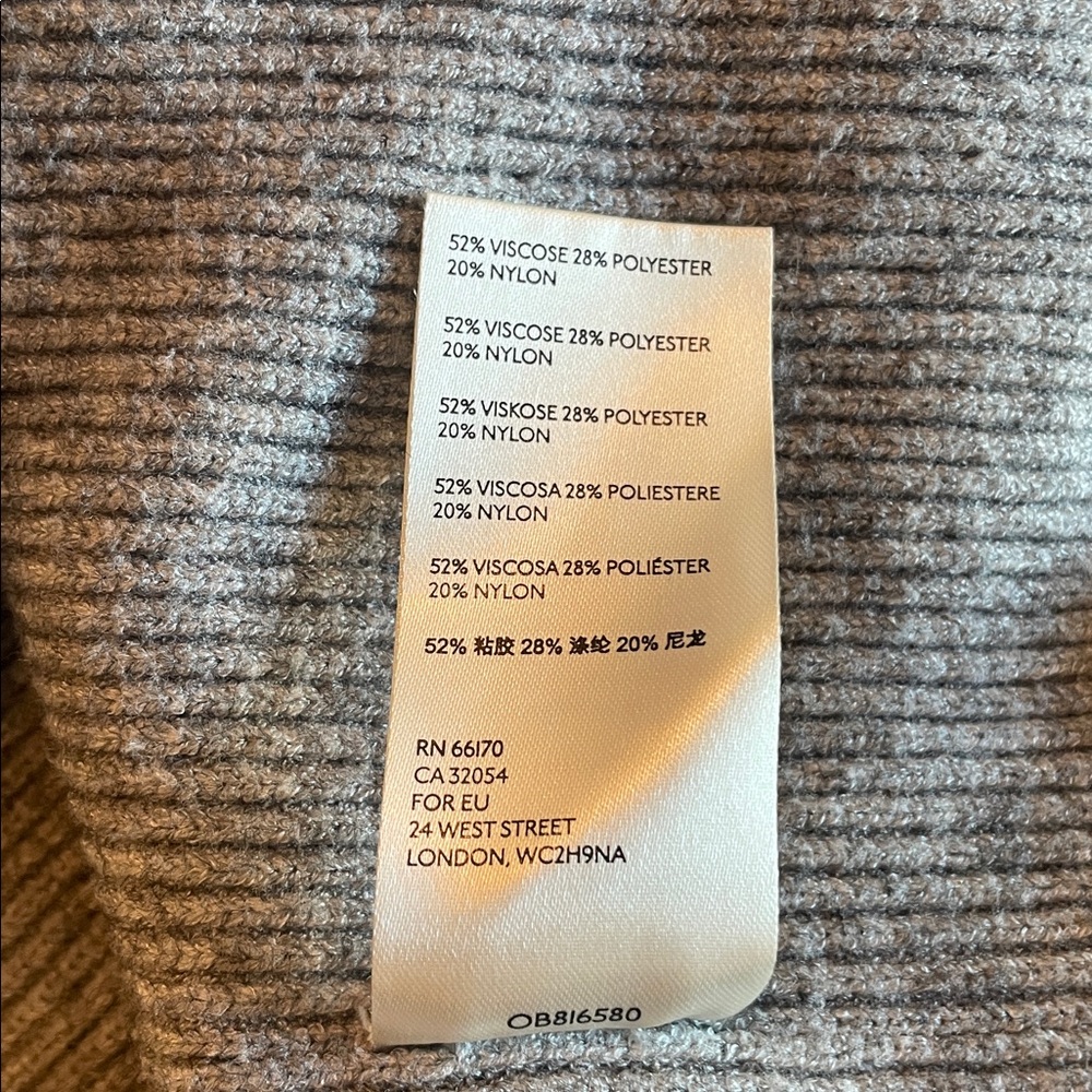 Free People Gray Turtleneck Sweater - Picture 4 of 4